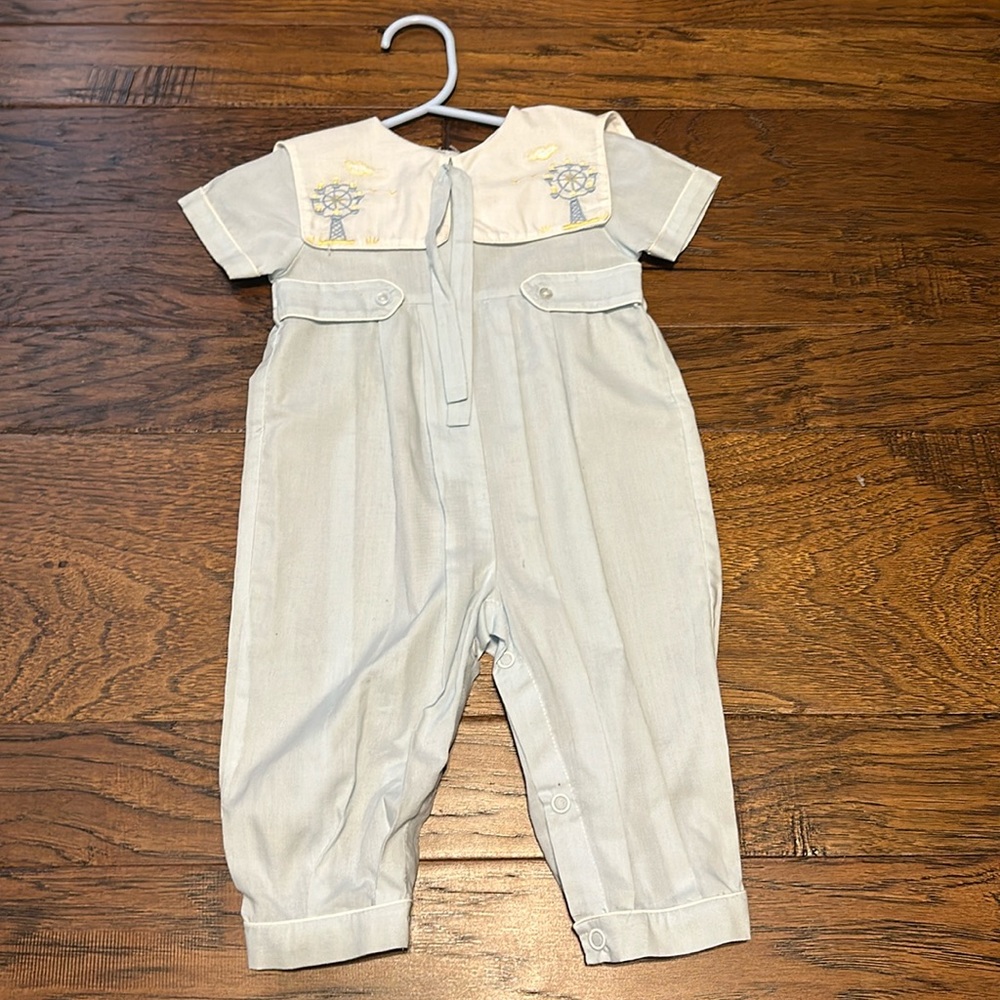 Boys smoked outfit 6 months